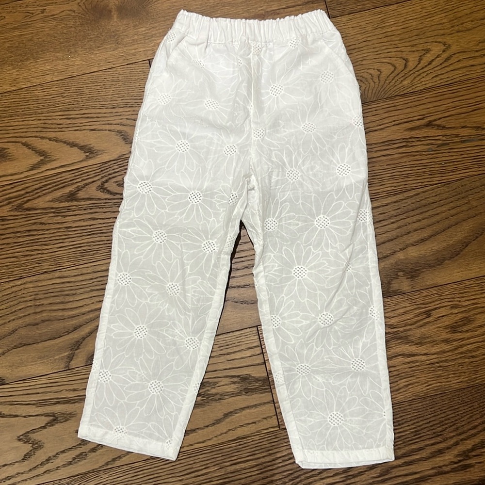 Girls White Pants
